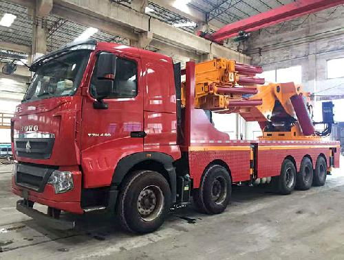 重汽五軸150噸起重運輸車